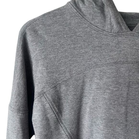 Lululemon cropped stretch hoodie grey 8 - Picture 5 of 8